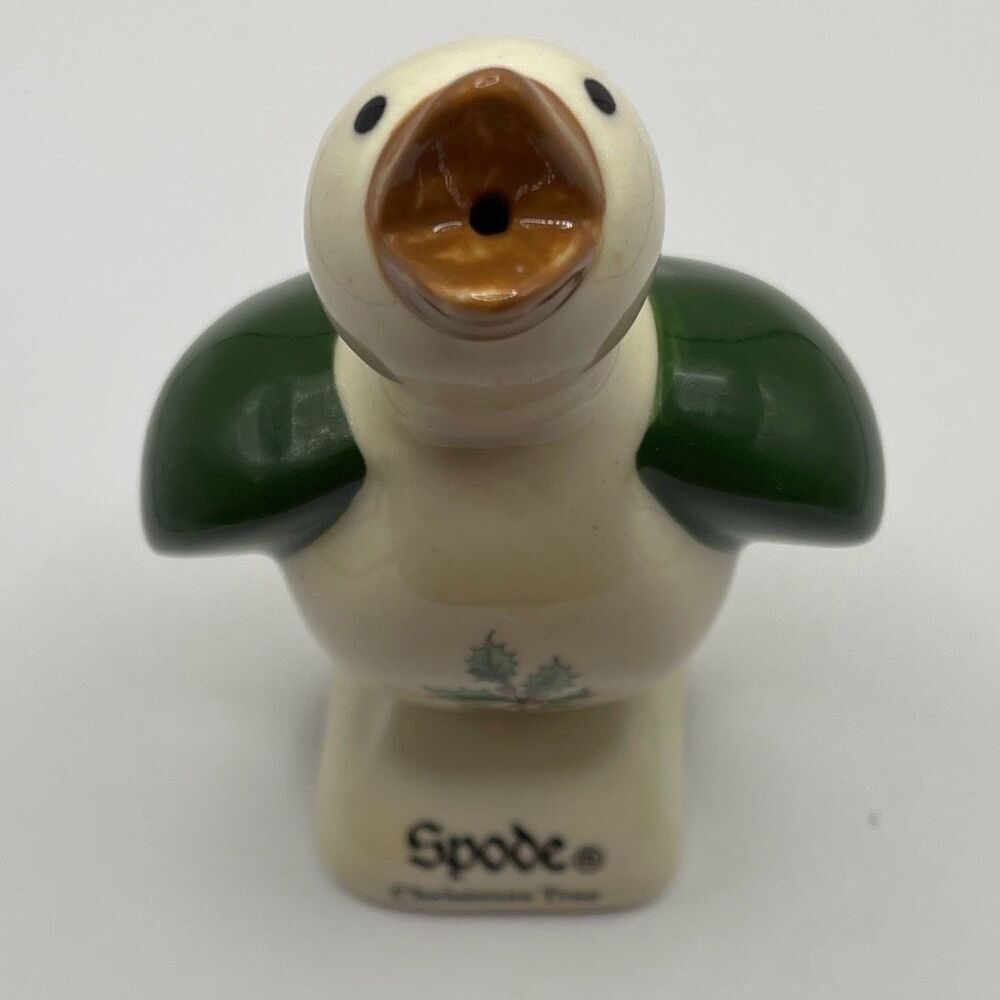 Spode Ceramic Christmas Tree Pie Bird